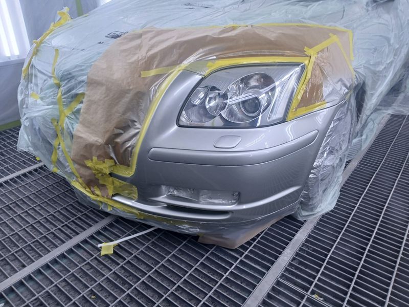 Auto kaitseraua värvimine - kohtparandus Starpaint