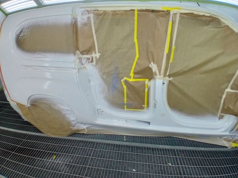 Auto värvimine värvikambris - maskeerimine Starpaint