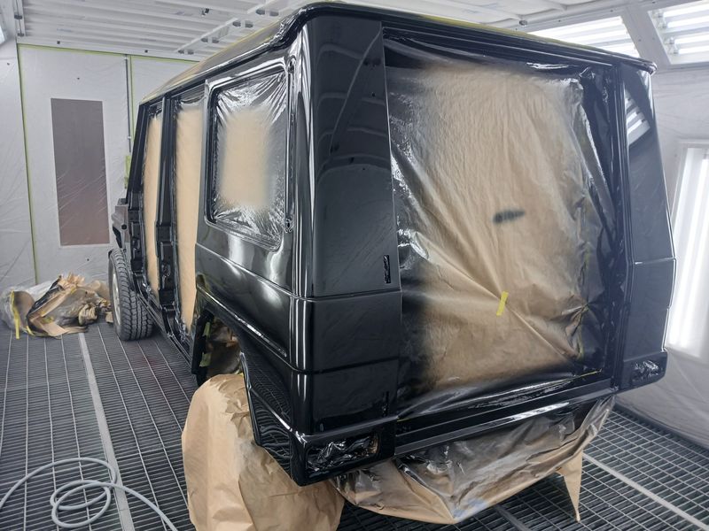 Kaubiku täisvärvimine mustaks - Starpaint värvikamber